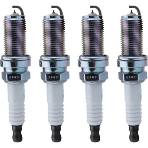 4PCS ILFR6B 22401-AA630 Iridium Spark Plug For 08-11 Subaru Land Rover LR2 3.2L Outback Impreza Forester 2.5L Legacy 22401AA630