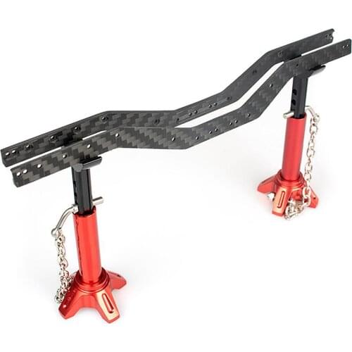 2pcs Chassis Frame Rails Set Fit for Axial SCX24 1/24 RC Crawler Truck Car