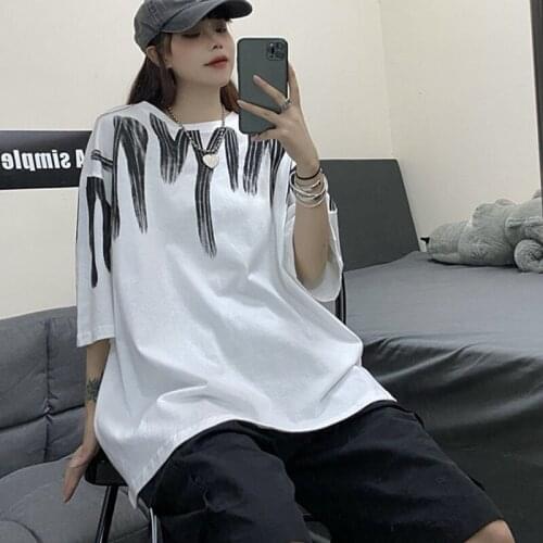 Lucyever Women's T-shirts With Inscriptions