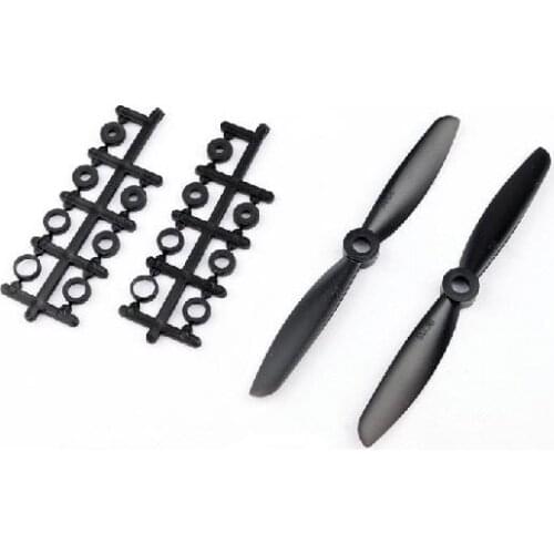 5 x 4.5 Propeller Set for Multicopter (one CW, one CCW) Black