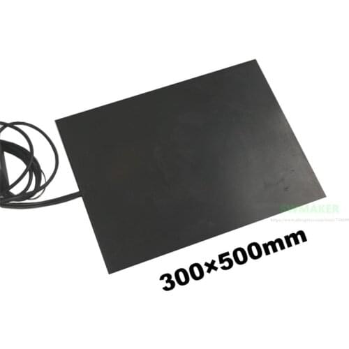 300x500mm 3D Printer Heat Bed 450W 600W Silicone Rubber Heater 300*500mm Electric Heating Pad