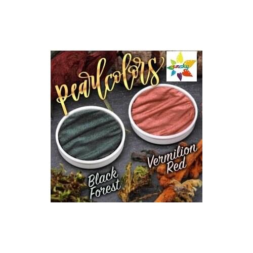 Coliro Finetec Opaque Pearlescent Paints, Diameter, high level of light-fastness and very good solubility,single block