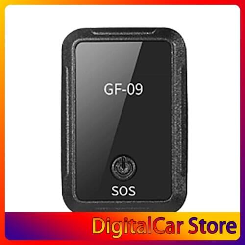 New GF-09 Mini GPS Real Time Tracker Car Pet Anti-theft Locator Tracking Device Real-time Vehicle Locator
