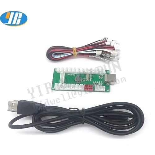 2 Set New Aecade Zero Delay Board PC /PS3/ Raspberry pi / In 1 USB Encoder Sanwa Joystick Button Controller For Arcade MAME DIY