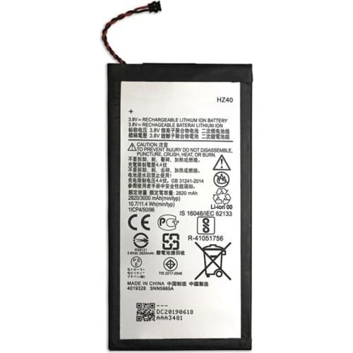 New original HZ40 Battery For Moto Z2 Play, Moto Z2 Play Dual SIM Battery XT1710-06, XT1710-08, XT1710-09, XT1710-11