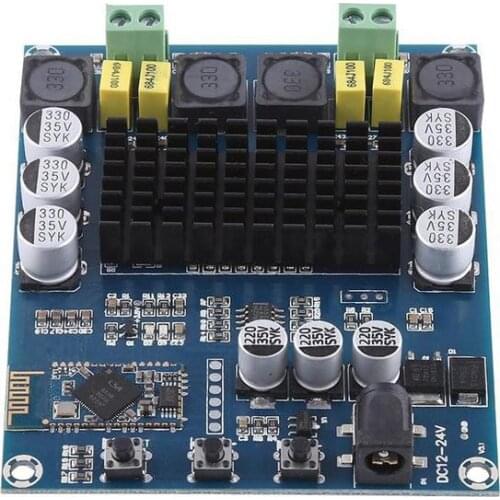 120W+120W Bluetooth Left Right Dual Channel Digital Power Amplifier Board TPA3116D2 Bluetooth Digital Audio Amplifier Board
