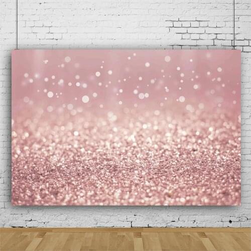 Rose Golden Light Spot Backdrop Pink Photography Background Baby Shower Celebration Photo Booth Studio Decor