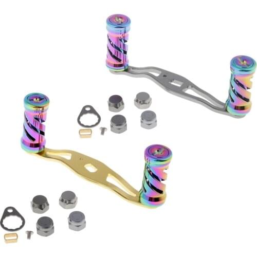 Fishing Reel Handle Colorful Knob DIY Tackle for S/D/A Baitcasting Reels