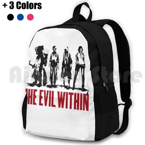 The Evil Within Outdoor Hiking Backpack Riding Climbing Sports Bag Castellanos Joseph Oda The Evil Within Survival Horror
