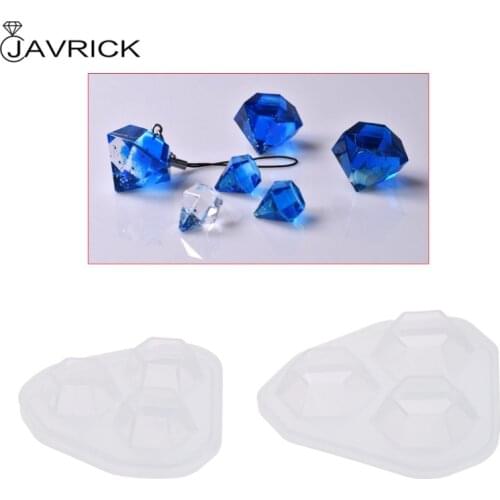 Silicone Mold Diamond Shaped Jewelry DIY Cake Decoration Dessert Handmade Tools