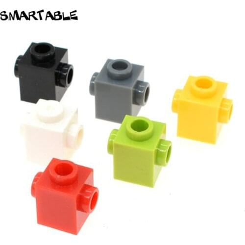 Smartable Brick Special 1x1 with Studs on 2 Sides Building Blocks MOC parts DIY Toys Compatible 47905 City 100pcs/lot