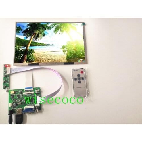 10.1 Inch 40 pin 1280(RGB)*800 TFT EJ101IA-01G LCD Screen Display With Remote Driver Control Board 2AV VGA for Raspberry Pi