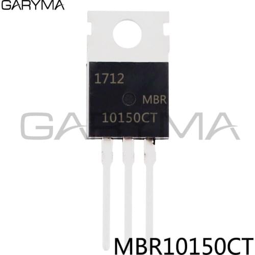 10pcs MBR10150CT 10150CT Barrier Rectifier Power Schottky TO-220