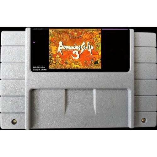 16Bit Games ** Romancing Saga 3 ( USA Version!! English translation!! )