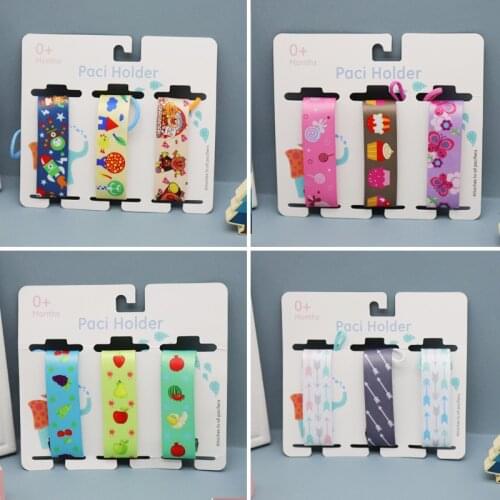 3 Pcs/Set Baby Pacifier Clips Pacifier Chain Dummy Clip Nipple Holder For Nipples Children Pacifier Clip Soother Holder attache