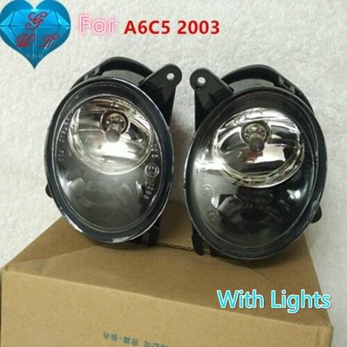 Car Styling Parts Fog Lights For Audi A6 C5 S6 AVANT 2003-2005 Fog Lamp With Bulb PART No.4B0941699c 4B0941700c