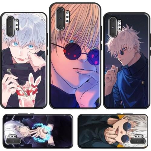 Jujutsu kaisen Gojou satoru Case For Samsung Galaxy S10 S8 S9 S20 S21 Plus Note 20 Ultra 10 9 S10e S20 FE Phone Cover