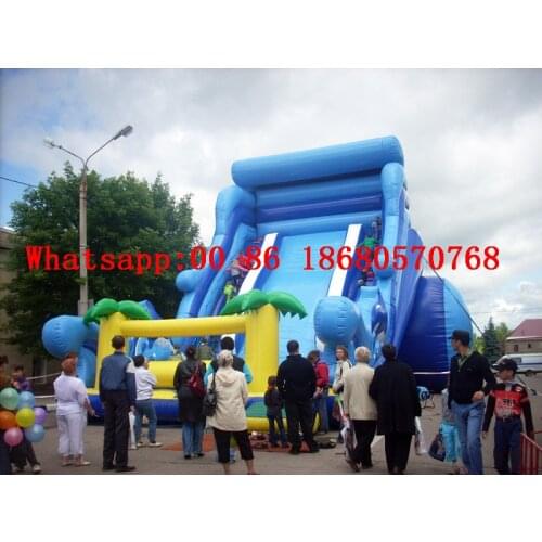 China Guangzhou) Factory direct inflatable slide / castle / trampoline / pool slide YLY-016