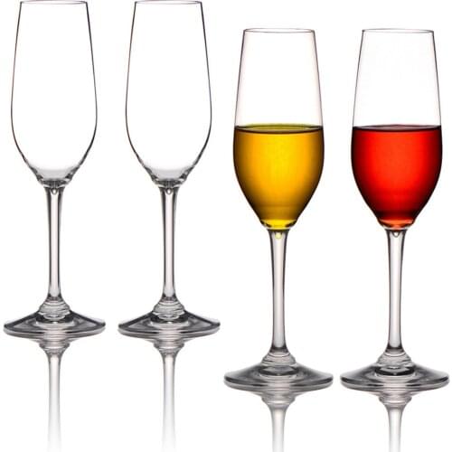 Creative Champagne Glasses European and American Wineware High-end Red Wine Glasses Tritan Plastic Glasses