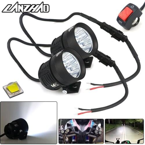 Lanzhao Headlights For Motorcycles