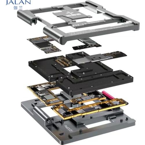 12 mini/ 12 Pro/12Pro Max 4 in 1 Motherboard Middle Layer Tester 12 Pro Max Logic Board Mid Layered Test Fixture Tool Kit