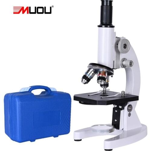 Zoom 640X HD Monocular Biological Microscope Student Science Experiment School science laboratory Lab education eyepiece 10x 16x