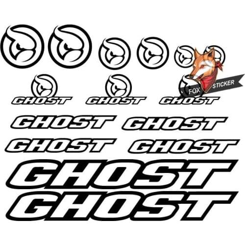 Bicycle frame stickers road bike mountain bike MTB Track bike TT bike cycle decal reflective stickers for GHOST Sticker