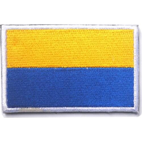 Ukraine Flag Embroidery Patch Ukraine DIY Appliques For Hat Clothes