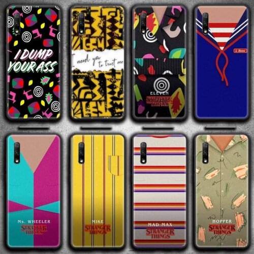 Stranger things season 4 Phone Case For Huawei Nova 6se 7 7pro 7se honor 7A 8A 7C 9C Play