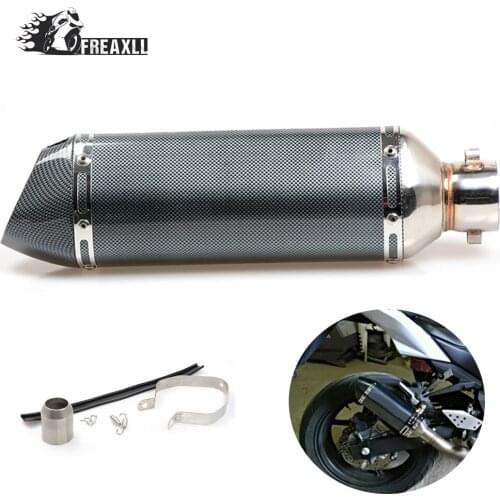 36-51MM Universal motorcycle racing Exhaust Modified Moto Escape Muffle pipe fit most motorcycle ATV Scooter For Kawasaki Z 650