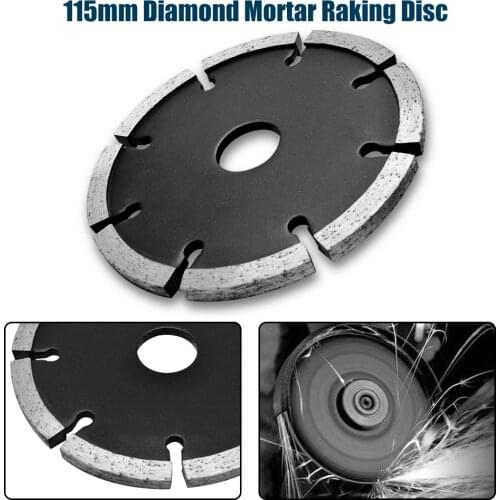 Universal Ø115mm Mortar Raking Disc Diamond Raking Blade fr Angle Grinder Granite Marble Cutting