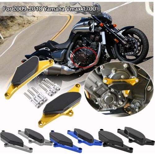 Engine Guard Cover Case Crash Pads Frame Slider For YAMAHA VMAX 1700 VMAX1700 2009 2010 2011 2012 2013 2014 2015 2016 2017 2018