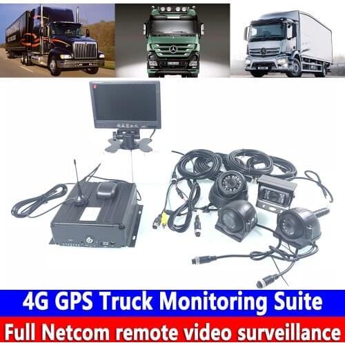 Factory wholesale 4G GPS Truck Monitoring Suite AHD 720P side loading camera waterproof grade IP68 industrial level Monitoring