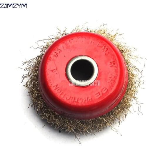 1pc 80mm Bowl Shape Wire Polish Wheel for 125 Angle Grinder Bowl Wire Brush Steel Metal Polishing Derust Wheel Hole 16mm
