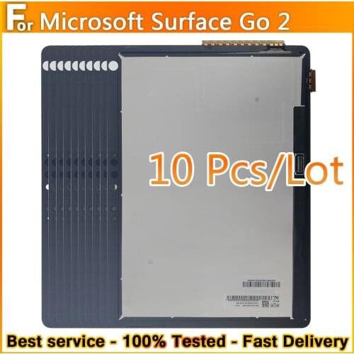 10Pcs Original LCD For Microsoft Surface Go 2 Go2 1901 1926 1927LCD display touch screen Go 2 LCD Replacement