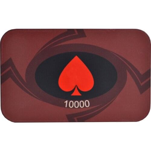 20PCS/LOT Square Peach heart Texas Hold'em Casino Ceramic Poker Chips Lighter Chips Party Entertainment Customied