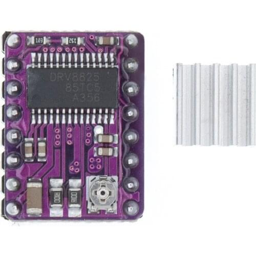 50pcs 3D Printer StepStick DRV8825 Stepper Motor Drive Carrier Reprap 4-layer PCB RAMPS
