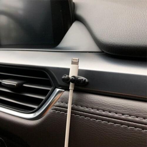 8pcs Car Wire Clip Stickers case for LADA Vesta Granta 1300 Niva Samara Signet Priora Kalina Safarl largus vaz XRAY 2110-12 2106