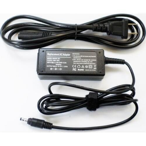 AC Adapter Battery Charger Power Supply Cord For HP Compaq Mini 1032TU 1033CL 1067TU 1068TU FT313UAR 210-1063TU 580402 493092