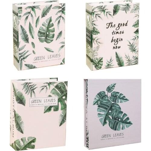 Q0KA 4D Large 6 Inch Photo Album 100 Sheets Scrapbook Paper Baby Family Scrapbooking Albums Wedding Foto DIY Craft