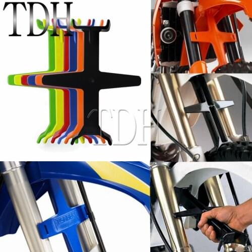 Dirt Bike Motocross Front Fork Support Brace Suspension Shock Absorber Transportation Protector For Yamaha Kawasaki KLX250S