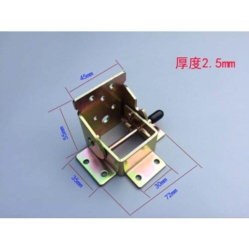 Free shipping 2 pcs folding tea table hinges Furniture hinge, hardware fittings with Screws