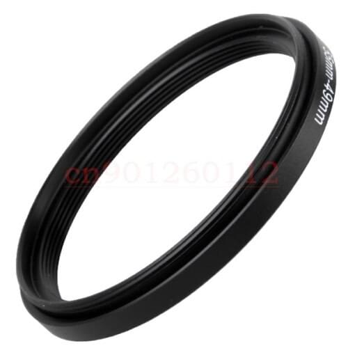 Free tracking number 55mm to 49mm 37-49 Lens Stepping Step Up Filter Ring Adapter