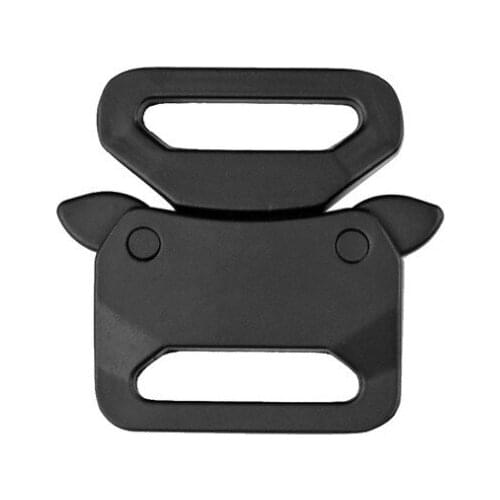 IWOWN 25mm Alloy Quick Side Release Buckle Mens Outdoor Tactical Belt Buckles Head DIY Clothes Webbing Strap Outdoors Accessory