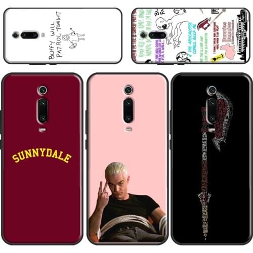 Buffy The Vampire Slayer Phone Case For Xiaomi Mi 11 Ultra 9 10 Lite A3 9T 10T Pro Cover For POCO X3 F3 F2 M3 Pro