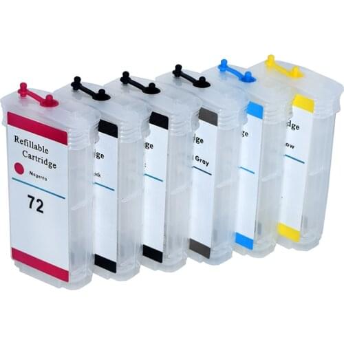 Refill Ink Cartridge For HP 72 for HP Designjet T610 T620 T770 T790 T1100 T1120 T1200 T1300 T2300 with ARC Chip