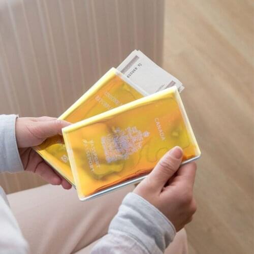 Multifunctional Holographic Travel Passport Holder Case Cover Slim Credit Card ID Wallet Organizer