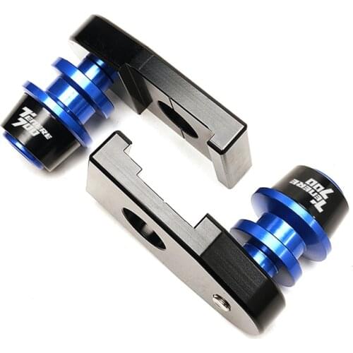 Motorcycle Accessories For YAMAHA TENERE 700 Tenere700 XTZ 700 XTZ700 CNC Aluminum Rear Wheel Axle Stand Pick Up Hook Set