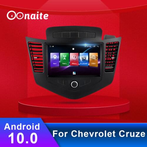 Oonaite 4G + 64G Android 10 touch screen For Chevrolet CRUZE 2009-2014 Radio Multimedia Video Player Navigation GPS Car Stereo