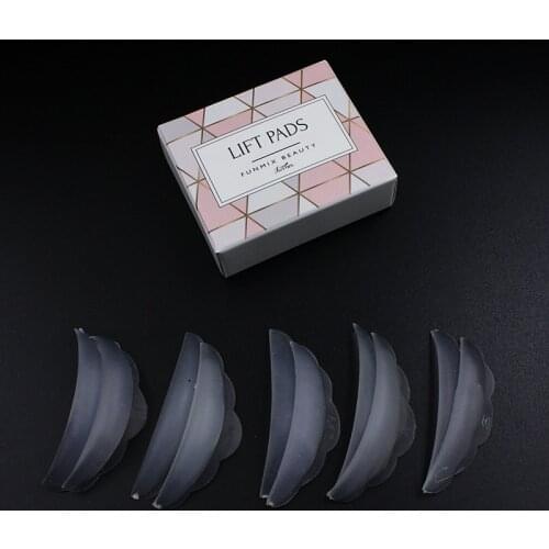 5 pairs eyelashes perm pad S M M1 M2 L flower silicone eyelashes perm rods shield for eyelash lifting curling tools Wholesale